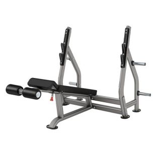 Скамья олимпийская с обратным наклоном Insight Fitness DR006