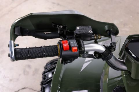 Квадроцикл детский электрический OMA Electric ELF-750 Dark green