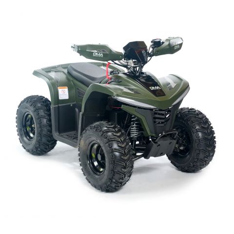 Квадроцикл детский электрический OMA Electric ELF-750 Dark green