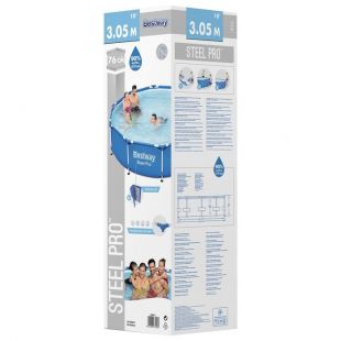 Бассейн каркасный Bestway Steel Pro 305 х 76 см, (56677)