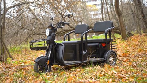 Электротрицикл WHITE SIBERIA SIBTRIKE R 2000W