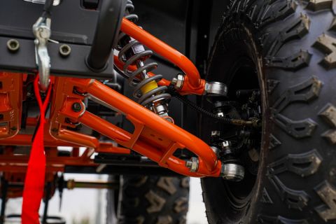 Квадроцикл бензиновый WHITE SIBERIA BARS 200CC PRO (черный)