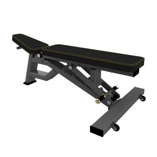 Скамья универсальная, мобильная DHZ Fitness (Super Bench)