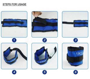 Утяжелители для ног OKPRO OK1718 3 кг