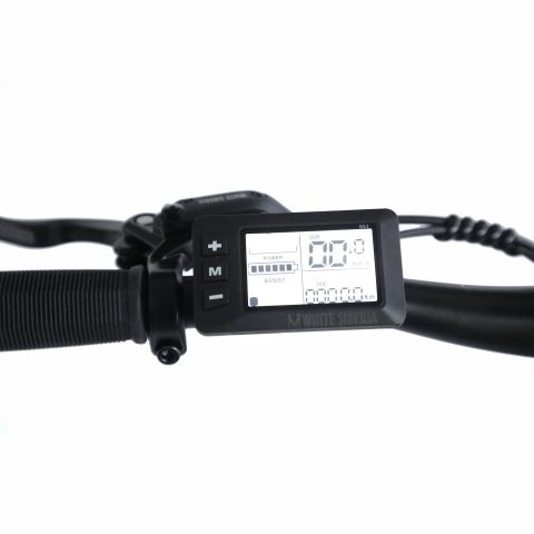 Электровелосипед WHTE SIBERIA CAMRY X 500W (матовый черный)