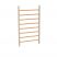 Стенка шведская, гимнастическая (в разобранном виде) массив 90 мм, 3,2х1 м Zavodsporta