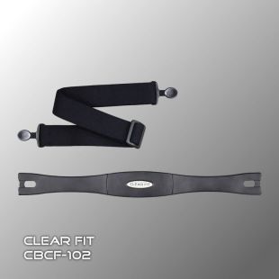 Нагрудный беспроводной кардиопояс Clear Fit 102