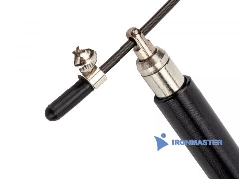 Скакалка скоростная Ironmaster с алюминиевыми рукоятками IR97175